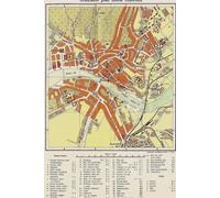 Užhorod Ukraine Map Journal: Vintage Map Notebook
