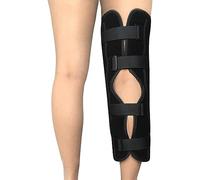 UZIAH Support D'attelle D'immobilisation du Genou Réglable pour Les Fractures du Genou De Récupération Adulte - Arthrite, pour Jambe Gauche Droite,L