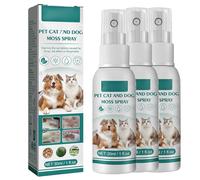 Uzionoie Spray de Guérison pour Animaux,Spray de Cicatrisation pour Animaux de Compagnie,pour Le Nettoyage et Le Soin des Plaies,Pet Wound and Skincare 30ML*3PC
