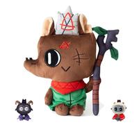UZKWYKYC Nightmare Critters Plush, Cult of The Lamb Plush, Jouets en Peluche Mignons, Cult Possessed Agneau Peluche, Oreiller d'animaux, pour Garçons et Filles, Décoration de la Maison