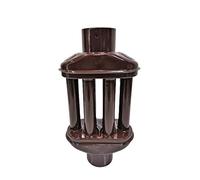 UZMAN Échangeur de Chaleur d'Échappement 120 mm/130 mm 6 Tuyaux, Cheminée, Fumée, Refroidisseur de Gaz d'Échappement, Poêle, Accumulateur de Chaleur (120 mm de Diamètre)