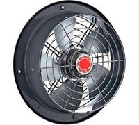 Uzman Ventilateur Axial Industriel RAF200-RAF350, 765-3700 m³/h Mural et de Fenêtre, 230 V (RAF250)