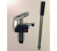Uzman-Versand Pompe à main hydraulique 45 cm³, double action + levier manuel, pompe hydraulique manuelle, pompe hydraulique à main