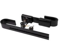 Uzman Versand Serrure antivol pour porte de conteneur/remorque de camion, en acier, réglable - Verrou coulissant