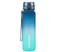 UZSPACE Gourde Sport - 500ml/800ml/1l/1,5l- sans BPA Tritan lastique, Gourde Enfant anti fuite Reutilisable, Bouteille d'eau sport pour École, velo,Voyage, Adulte
