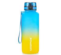 UZSPACE Gourde Sport - 500ml/800ml/1l/1,5l- sans BPA Tritan lastique, Gourde Enfant anti fuite Reutilisable, Bouteille d'eau sport pour École, velo,Voyage, Adulte