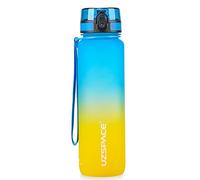 UZSPACE Gourde Sport - 500ml/800ml/1l/1,5l- sans BPA Tritan lastique, Gourde Enfant anti fuite Reutilisable, Bouteille d'eau sport pour École, velo,Voyage, Adulte