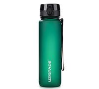 UZSPACE Gourde Sport - 500ml/800ml/1l/1,5l- sans BPA Tritan lastique, Gourde Enfant anti fuite Reutilisable, Bouteille d'eau sport pour École, velo,Voyage, Adulte