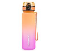 UZSPACE Gourde Sport - 500ml/800ml/1l/1,5l- sans BPA Tritan lastique, Gourde Enfant anti fuite Reutilisable, Bouteille d'eau sport pour École, velo,Voyage, Adulte