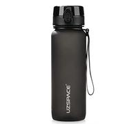 UZSPACE Gourde Sport - 500ml/800ml/1L - sans BPA Tritan, Gourde Enfant Reutilisable, Anti-Fuite, Bouteille d'eau sport avec Filtre infuseur de Fruits pour École, Voyage, Adulte