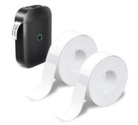 UZSUZZ Ruban pour Étiqueteuse 14x40mm Étiquettes Autocollantes Ruban Étiquettes Thermiques Etiquettes Autocollantes pour Etiqueteuse, Recharge Ruban, 2 Rouleau
