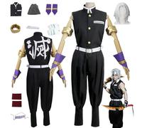 Uzui Tengen Cosplay Anime Costume Complet Avec Perruque Pour Costume D'Halloween