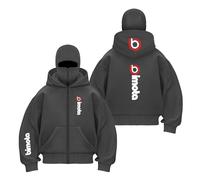 UZVKAVJP Cagoule À Capuche pour Homme B.i.m.o.t.a Fermeture Éclair Intégrale Sportswear Hauts Double Sweat-Shirt De Couleur Contrastée-HuiS||l