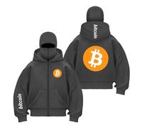 UZVKAVJP Cagoule À Capuche pour Homme Vêtement De Sport B.it.co.in Veste Double Manches Longues avec Poches Manteau Coutures D'extérieur Hauts-HuiS||x_l