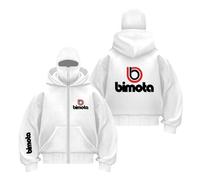 UZVKAVJP Cagoule Ample Capuche Homme pour B.i.m.o.t.a Veste Zippée Coupe Vent Sweat-Shirt Graphique D'extérieur E Hauts De Sport À Manches Longues-BaiS||s