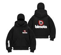 UZVKAVJP Cagoule Ample Capuche Homme pour B.i.m.o.t.a Veste Zippée Coupe Vent Sweat-Shirt Graphique D'extérieur E Hauts De Sport À Manches Longues-HeiS||l