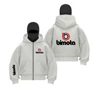 UZVKAVJP Cagoule Ample Capuche Homme pour B.i.m.o.t.a Veste Zippée Coupe Vent Sweat-Shirt Graphique D'extérieur E Hauts De Sport À Manches Longues-QHS||s