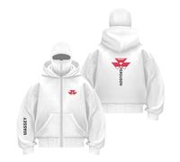UZVKAVJP Cagoule Décontractée Capuche Homme Vêtement De Sport pour M.A.SS.EY FE.RG.US.on Veste Coupe Vent À Manches Longues Zippé Haut Imprimé-BaiS||XX_l