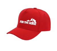 UZVKAVJP Casquette Unisexe Snapback Imprimée pour The H.Or.d.e De Papa Respirante avec Trou Queue Cheval Baseball Unie Trucker D'entraînement-HongSe||One_Size
