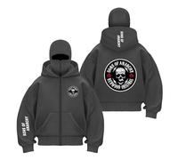 UZVKAVJP Sweat À Capuche Cagoule Imprimé pour Homme A.na.rc.h.y S.on.s Veste Souple Vêtements D'extérieur Manteaux Sport Coutures Ville-HuiS||XX_l