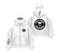 UZVKAVJP Sweat À Capuche Cagoule Imprimé pour Homme A.na.rc.h.y S.on.s Veste Souple Vêtements D'extérieur Manteaux Sport Coutures Ville-BaiS||m