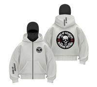 UZVKAVJP Sweat À Capuche Cagoule Imprimé pour Homme A.na.rc.h.y S.on.s Veste Souple Vêtements D'extérieur Manteaux Sport Coutures Ville-QHS||XX_l