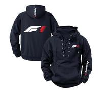 UZVKAVJP Sweat À Capuche Homme Streetwear F.1 avec Poches Idéal pour Le Printemps Et L'automne Pull Manches Longues Style Sport Imprimé Graphique-HeiSe||XX_l