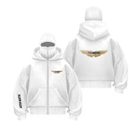 UZVKAVJP Sweat À Capuche Style Cagoule Sport Homme pour A.s.t.o.n M.a.r.ti.n Sweat-Shirt Coupe Vent Double Veste Couleur Contrastée Fermeture Éclair-BaiS||x_l