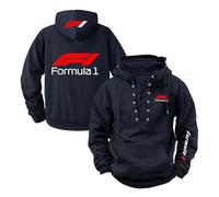 UZVKAVJP Sweat Shirts À Capuche pour Hommes Collection Printemps Automne F.1 Vêtements De Sport Confortables avec Poches Hauts Manches Longues Vestes-HeiSe||l