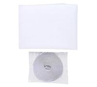 UZYXC 150 * 200cm Mosquitera para Ventana, Mosquitera para Puerta, Mosquitera Adhesiva Blanca que se adapta a cualquier forma de ventana, Mosquitera para Ventana