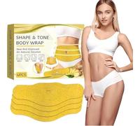 UZYXC 4 patchs amovibles pour le ventre, accélérateur de métabolisme pour brûler les graisses, patchs raffermissants invisibles, discrets et doux pour la peau