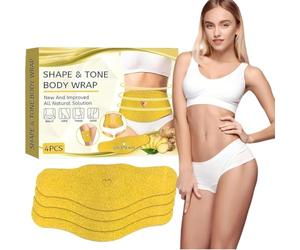 UZYXC 4 patchs amovibles pour le ventre, accélérateur de métabolisme pour brûler les graisses, patchs raffermissants invisibles, discrets et doux pour la peau