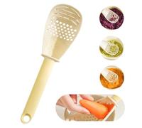 UZYXC Moulin à Purée, Ustensile de Cuisine comme Passe-vite Pomme de Terre, Presse Légumes pour Purée Bébé, Compote, Soupe, Poignée Conforable et Trou de Suspension, Facile à Nettoyer