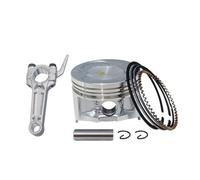 UZZSYCNLJ Bielle de Piston 148F, Segment de Piston adapté au générateur onduleur MZ80 24 V 1,8 KW 2,2 KW, pièces de Groupe électrogène(5 pcs kit)