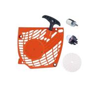 UZZSYCNLJ Ensemble de démarreur à Rappel for tronçonneuse CS370 CS400 CS420ES, kit Complet avec Composants Essentiels comme la Corde de démarrage
