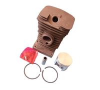 UZZSYCNLJ Kit Piston, Segments et axe de Piston de 37 mm Convient pour Les tronçonneuses 017 MS170 et MS 170 (OEM 1130 020 1204).