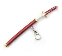 Uzztfa Épée Japonaise Porte-clés Mini Simulation Épée Modèle Porte-clés Armes Épée Porte-clés Samouraï Épée Pendentif À Breloque Décoration