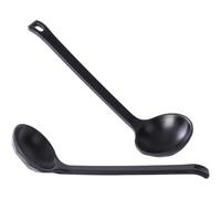 Uzztfa Lot De 2 Cuillères À Soupe en Mélamine, Style Japonais, pour Nouilles Ramen, Cuillères À Soupe Traditionnelles Chinoises À Long Manche