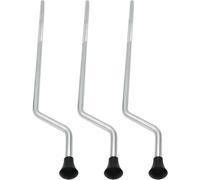 Uzztfa Lot De 3 Pieds De Tom Basse pour Percussions, Pièces De Rechange, Pieds De Support pour Batterie