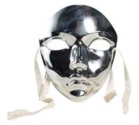 Uzztfa Masque De Mascarade Métallique, Masque De Cosplay, Masque Complet, Masque De Fête pour Mascarade, Mardi Gras, Carnaval, Fête d'halloween