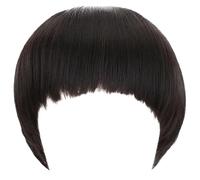 Uzztfa Perruque Courte Champignon pour, Perruque Synthétique Coupe Au Bol Style Années 60, pour Déguisement, Film, Musique, Halloween, Cosplay, Fête