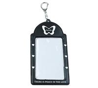 Uzztfa Porte-Cartes Photo Kpop, Porte-Badge Mignon, Étui De Protection pour Cartes Photo Kpop, Fournitures Scolaires De Bureau
