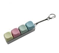 Uzztfa Porte-clés Fidget Toy pour Clavier, Jouet De Décompression, Cadeau Anti-Stress pour Adultes, pour Soulager Le Stress Passer Le Temps