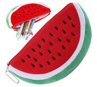 Uzztfa Trousse À Crayons Pastèque Grande Capacité, Trousse À Crayons, Trousse De Maquillage, Fournitures Scolaires pour Étudiants Adultes