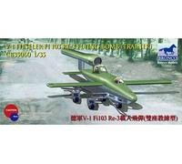 V-1 Fi103 Re 3 Piloted Flying Bomb (two Flying Bomb (trainer)- 1:35e - Bronco Models G