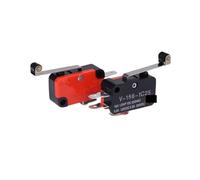 V-15 V-151 V-152 V-153 V-154 V-155 V-156-1C25 MicroSwitch 16A 250VAC SPDT Momentary Travel Limit Switch 1NO1NC Lever Roller NWPNLXEA(V-156-1C25,One Size)