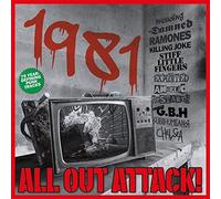 Various Artists – 1981 All Out Attack – Coffret 3 CD – Import Royaume‑Uni – Neuf