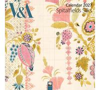 V&A: Spitalfields Silks Wall Calendar 2027 (Art Calendar)