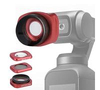 V BESTLIFE CPL Filtre pour Osmo Pocket, 3 pcs CR grand angle 12,5 X Macro CPL Kit de filtres pour DJI Osmo Pocket