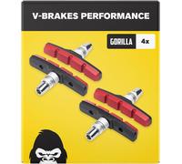 V-Brake Patin De Frein 2 Paire 70mm Symmetric I Pour Shimano, Tektro, Avid, Sram, Xlc Etc I Haute Performance I Durable & Ajustement Parfait I Plaquette De Frein